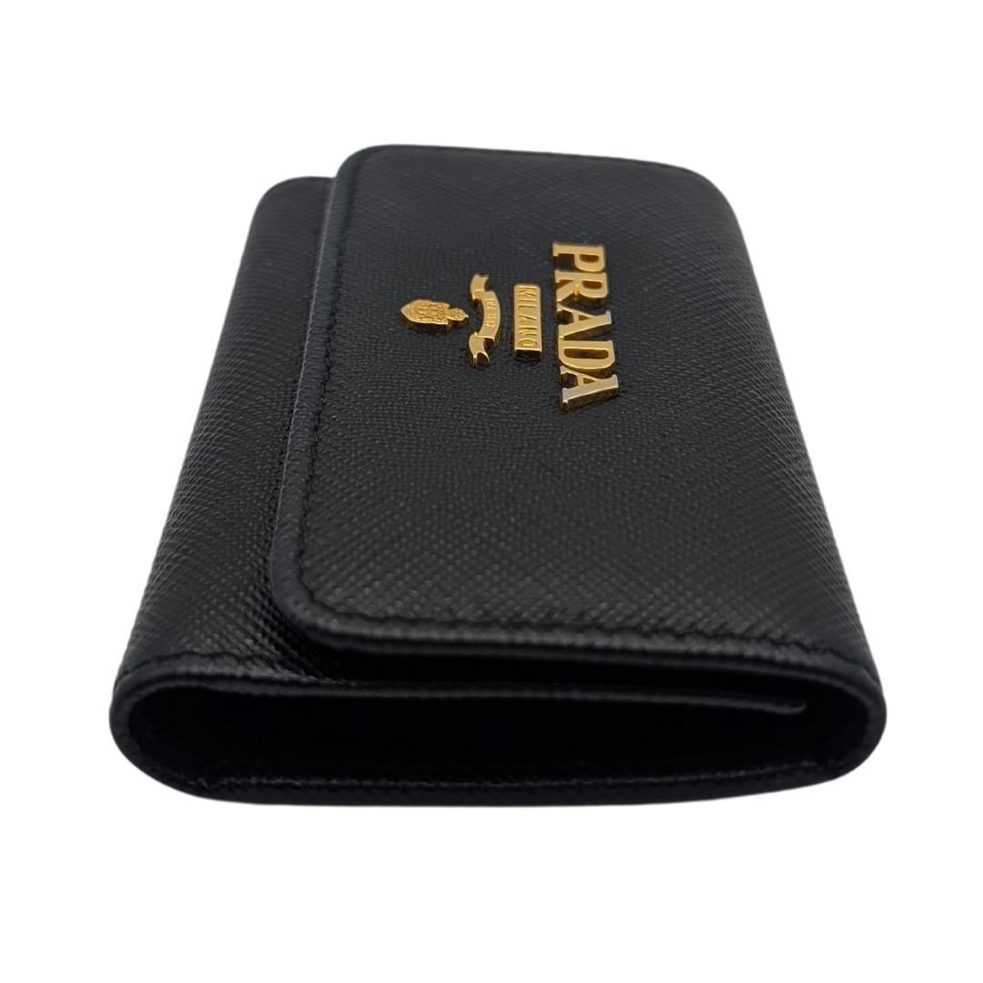 〈美品〉PRADA プラダ キーケース サフィアーノ キーホルダー