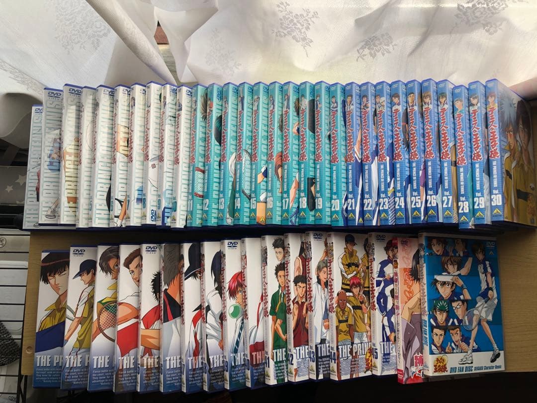 テニスの王子様 DVD 全45巻 ファンディスク 劇場版の47枚セット