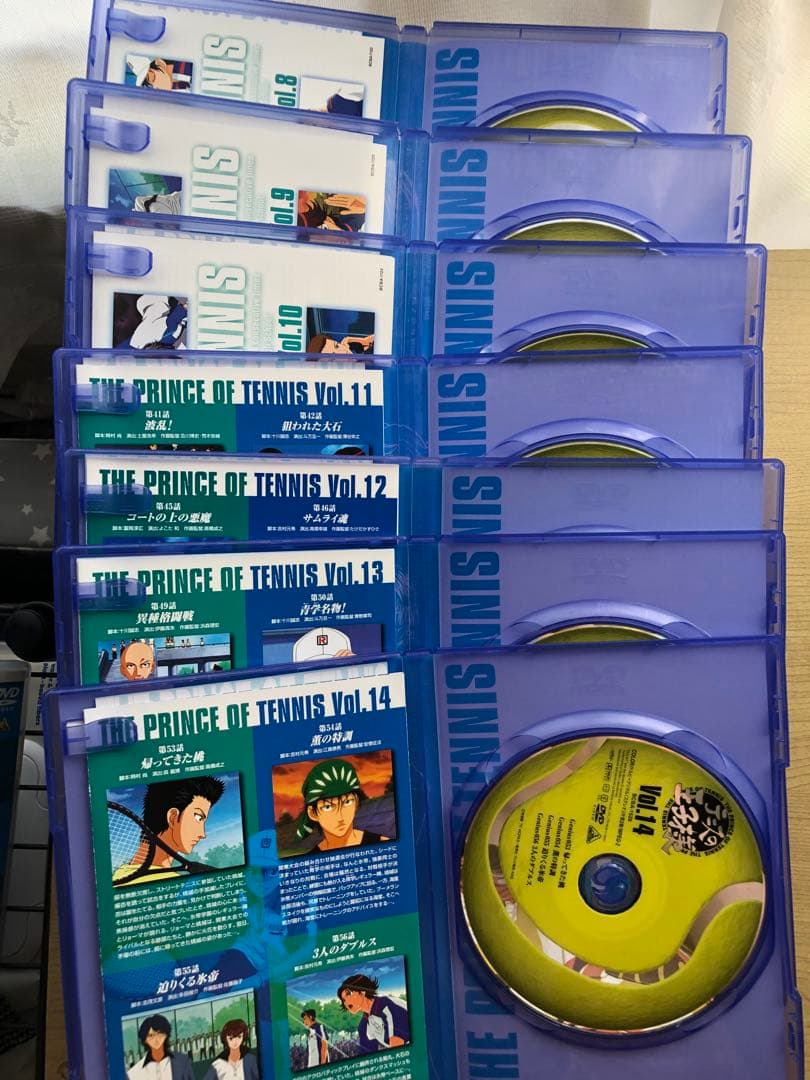 テニスの王子様 DVD 全45巻 ファンディスク 劇場版の47枚セット