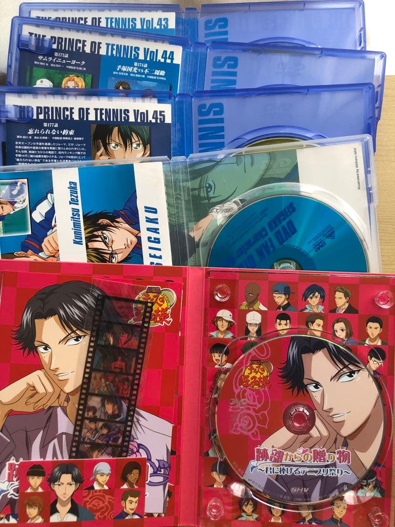 テニスの王子様 DVD 全45巻 ファンディスク 劇場版の47枚セット