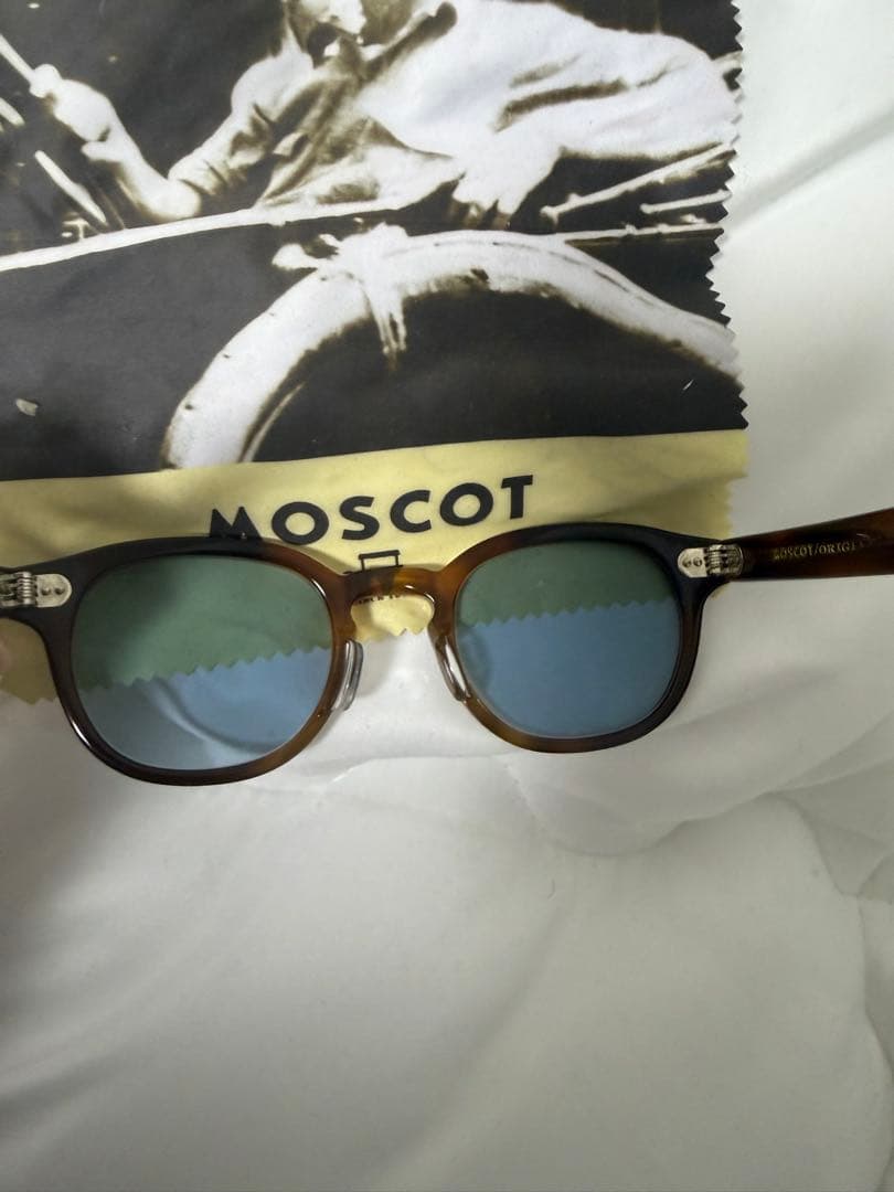 MOSCOT ブラウンフレーム サングラス