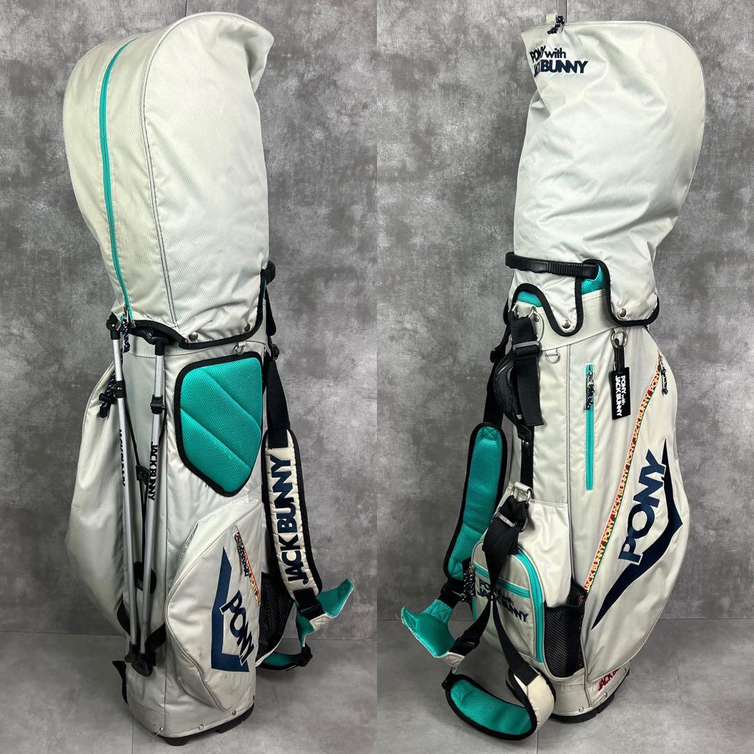 希少　PONY with JACK BUNNY　スタンド式キャディバッグ　7分割