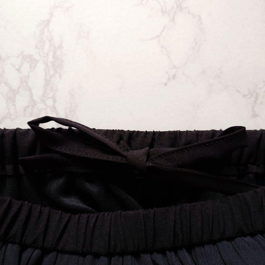 【おまとめ2点専用】新品✴BEARDSLEYシワシフォンギャザーパンツ✴ブラック