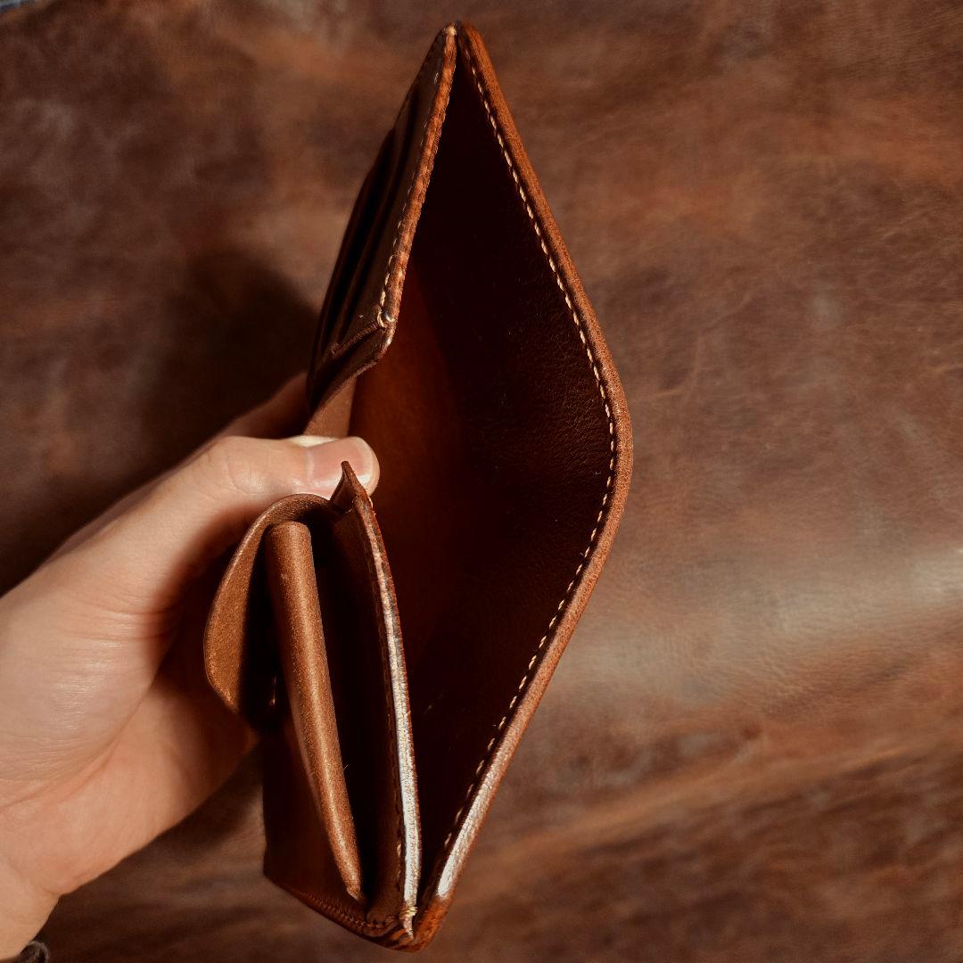 290 ミドルウォレット　イタリアンレザーMARIANO【ブラウン】