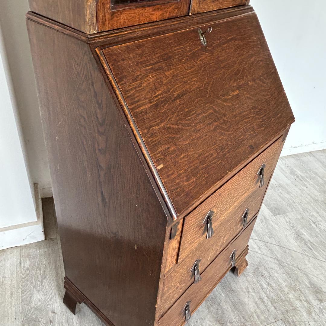 イギリス アンティーク家具 ビューローブックケース 1930年頃 826A