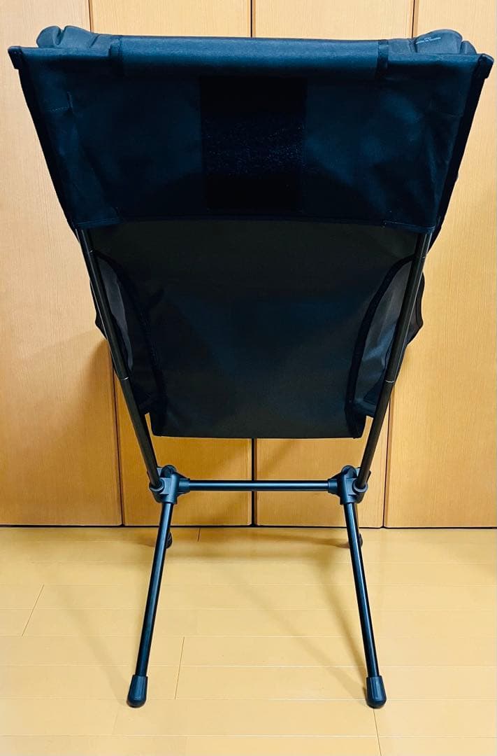 Helinox ヘリノックス　サンセットチェア　ブラック　ヘッドレスト付き　美品