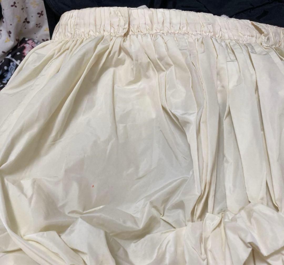 希少　ギャザー　コムデギャルソン　パンツ