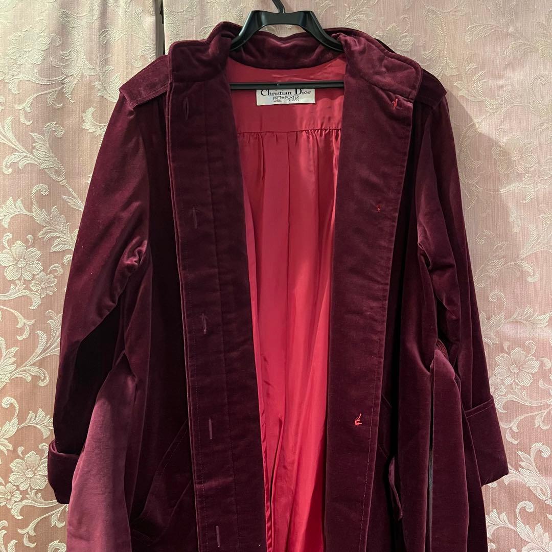 ビンテージ　christian dior PRET-A-PORTERロングコート