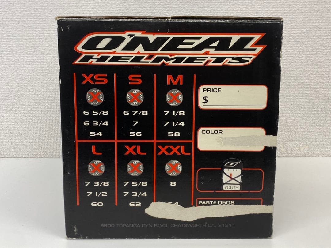 O'NEAL WORLD FORCE 542 ヘルメット M2000