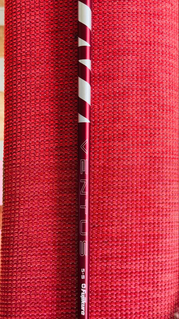 24ベンタス　レッド　5-S VELOCORE+あり　テーラーメイドスリーブ￼