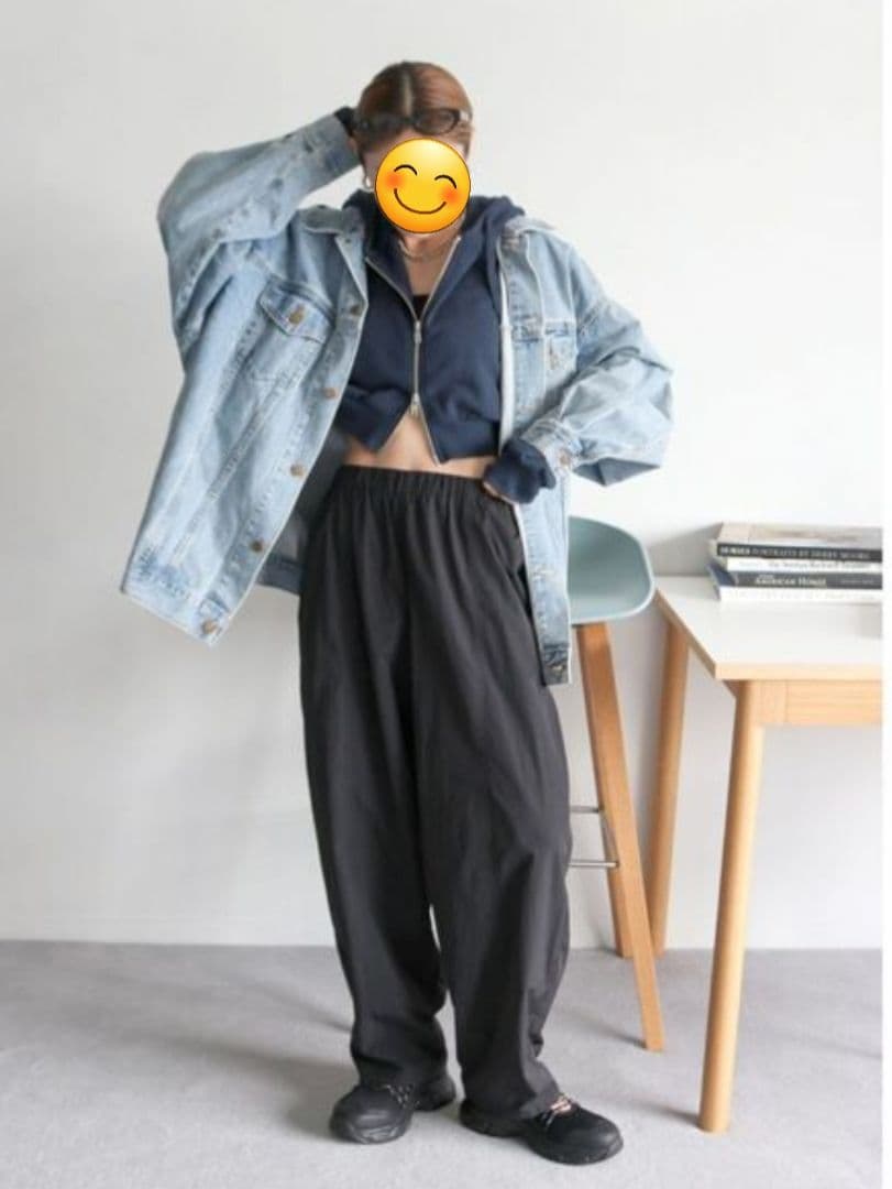 新品　Ungrid　ビッグシルエットデニムジャケット