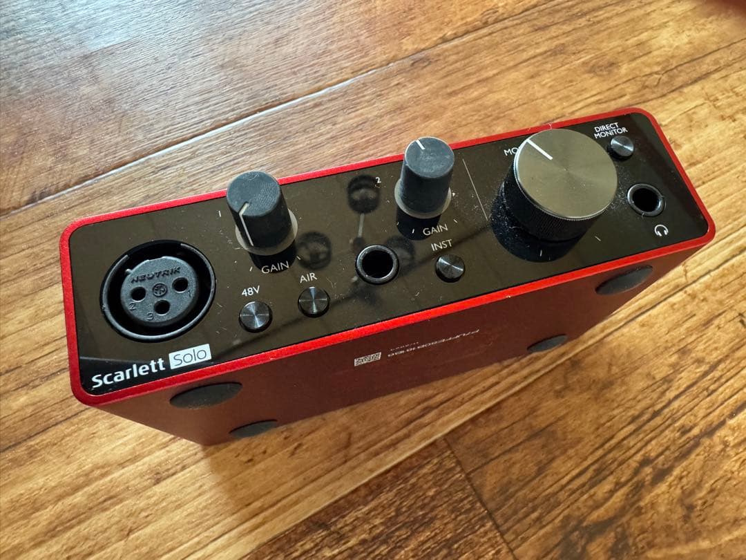 FOCUSRITE SCARLETT SOLO STUDIO セット