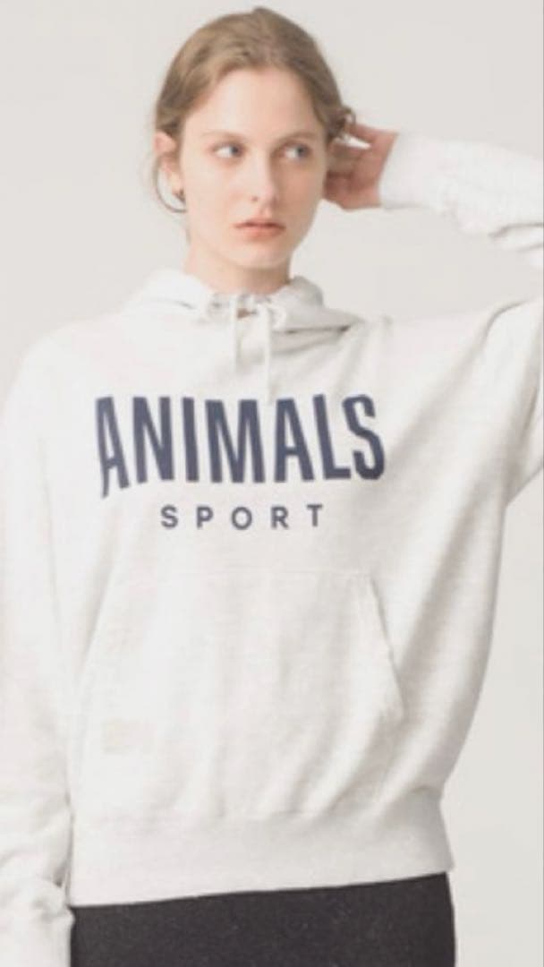 ロンハーマンSTUDIO WEAREALLANIMALS スポーツフーディーS