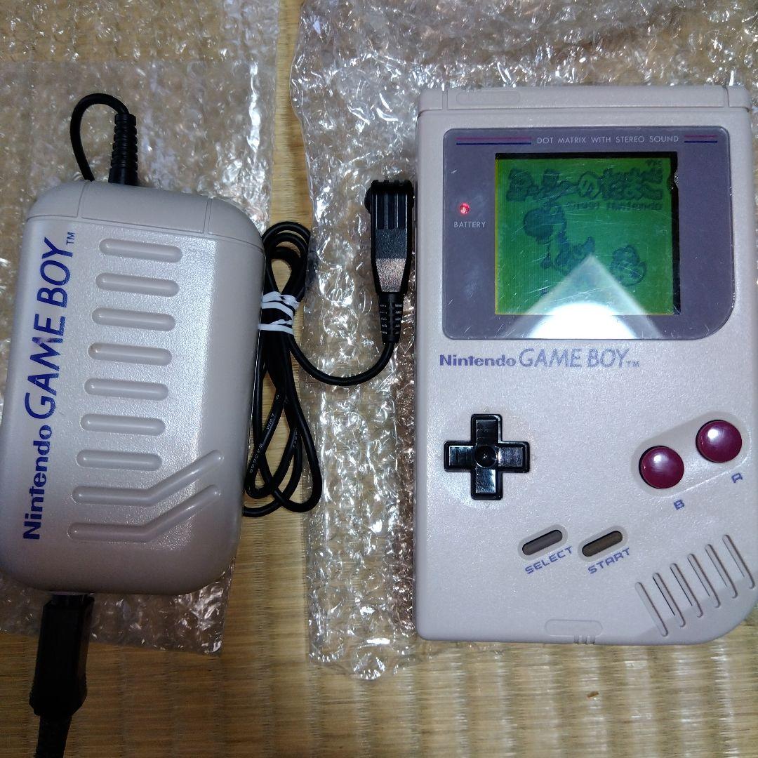 ジャンク　初代ゲームボーイ　充電アダプタセット