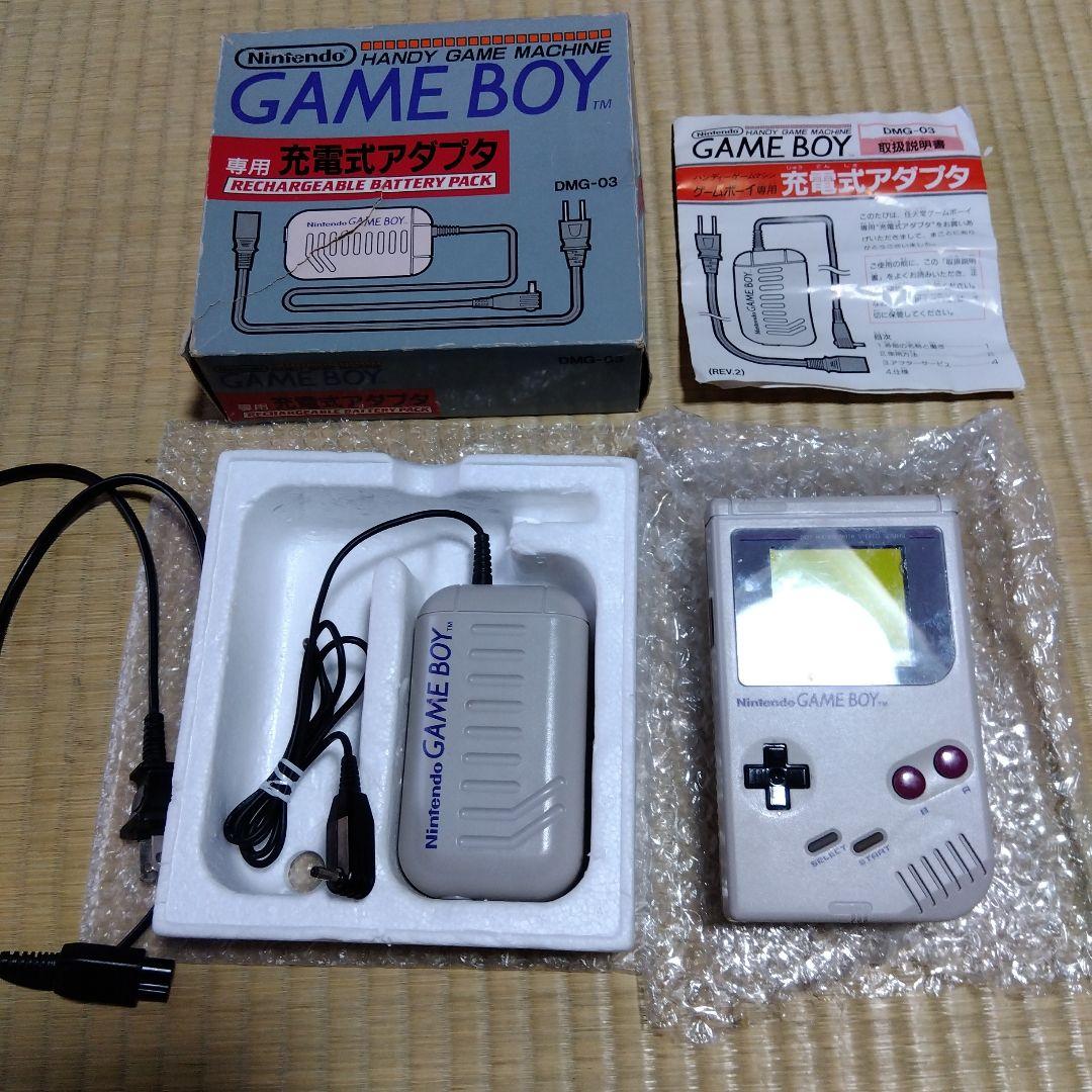 ジャンク　初代ゲームボーイ　充電アダプタセット
