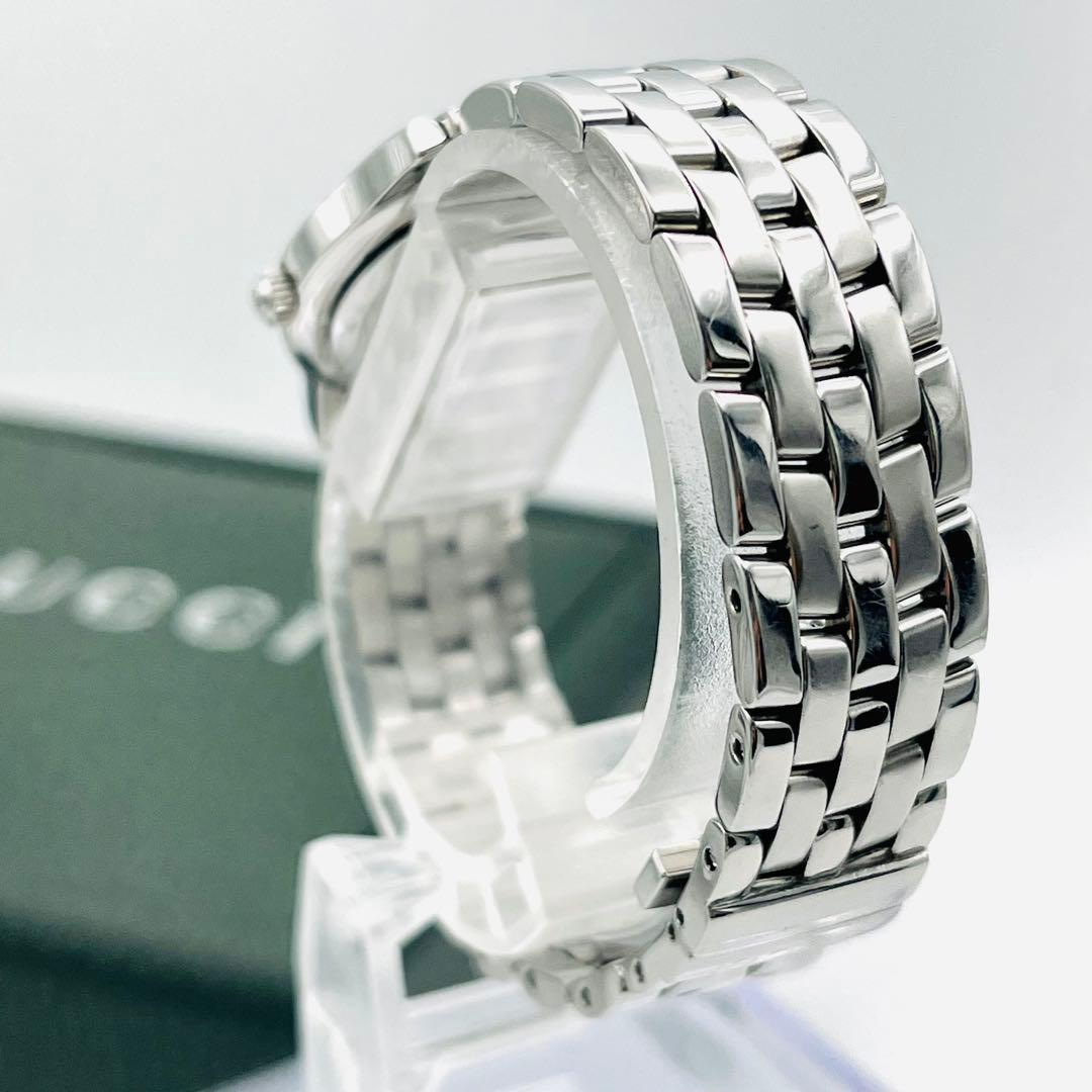 【箱/取説】GUCCI 5500L ブラック文字盤 シルバーベルト グッチ