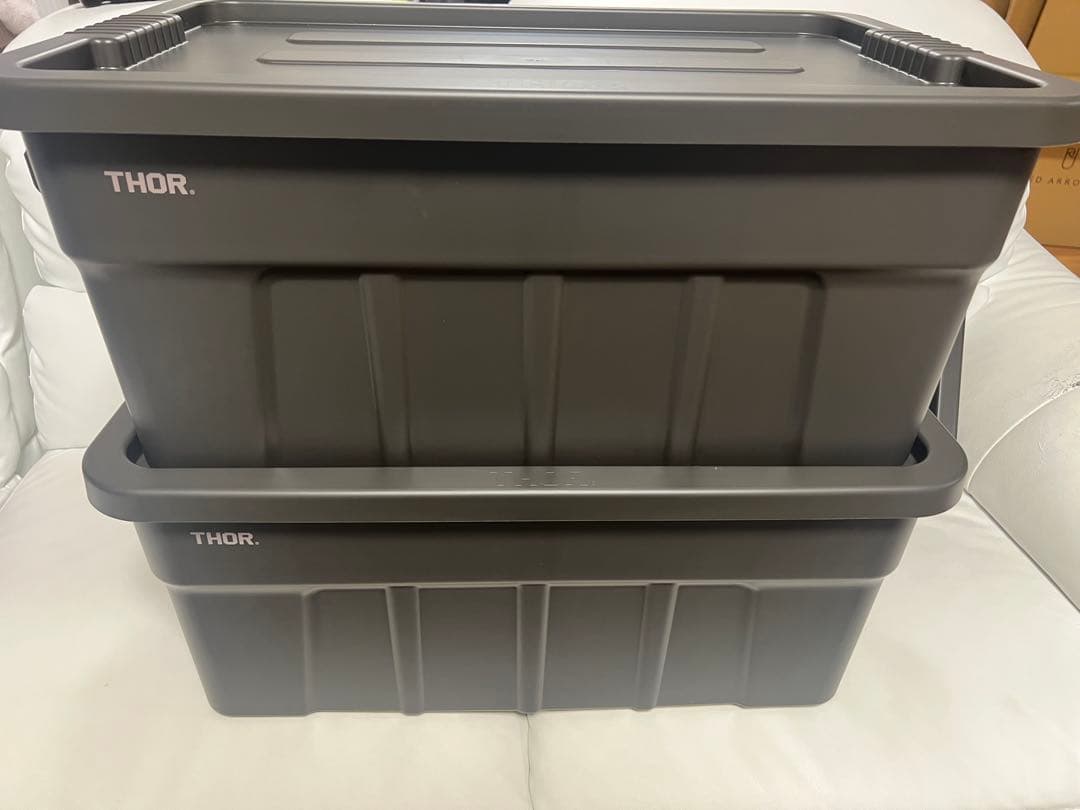 【別注】THOR LARGE TOTES WITH LID 53L ボックス