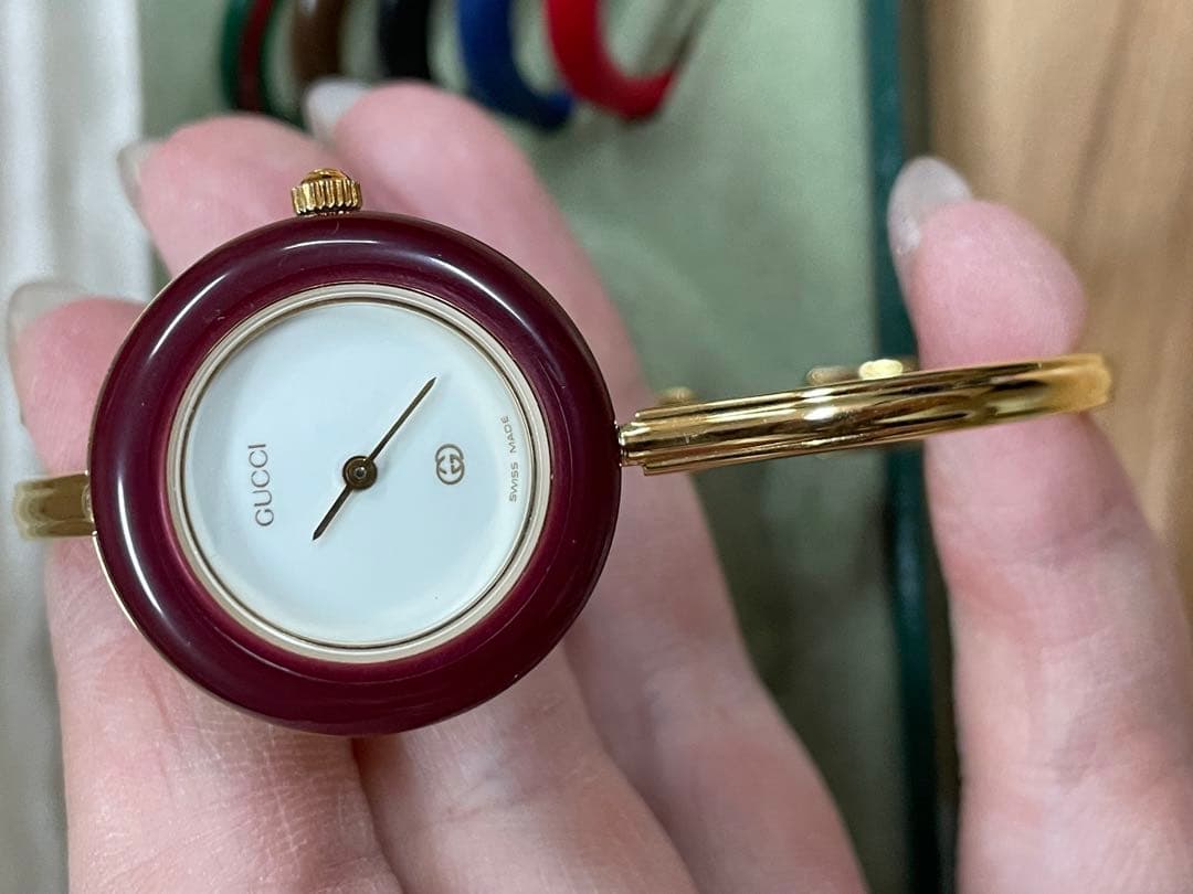 GUCCI✴︎チェンジベゼル腕時計