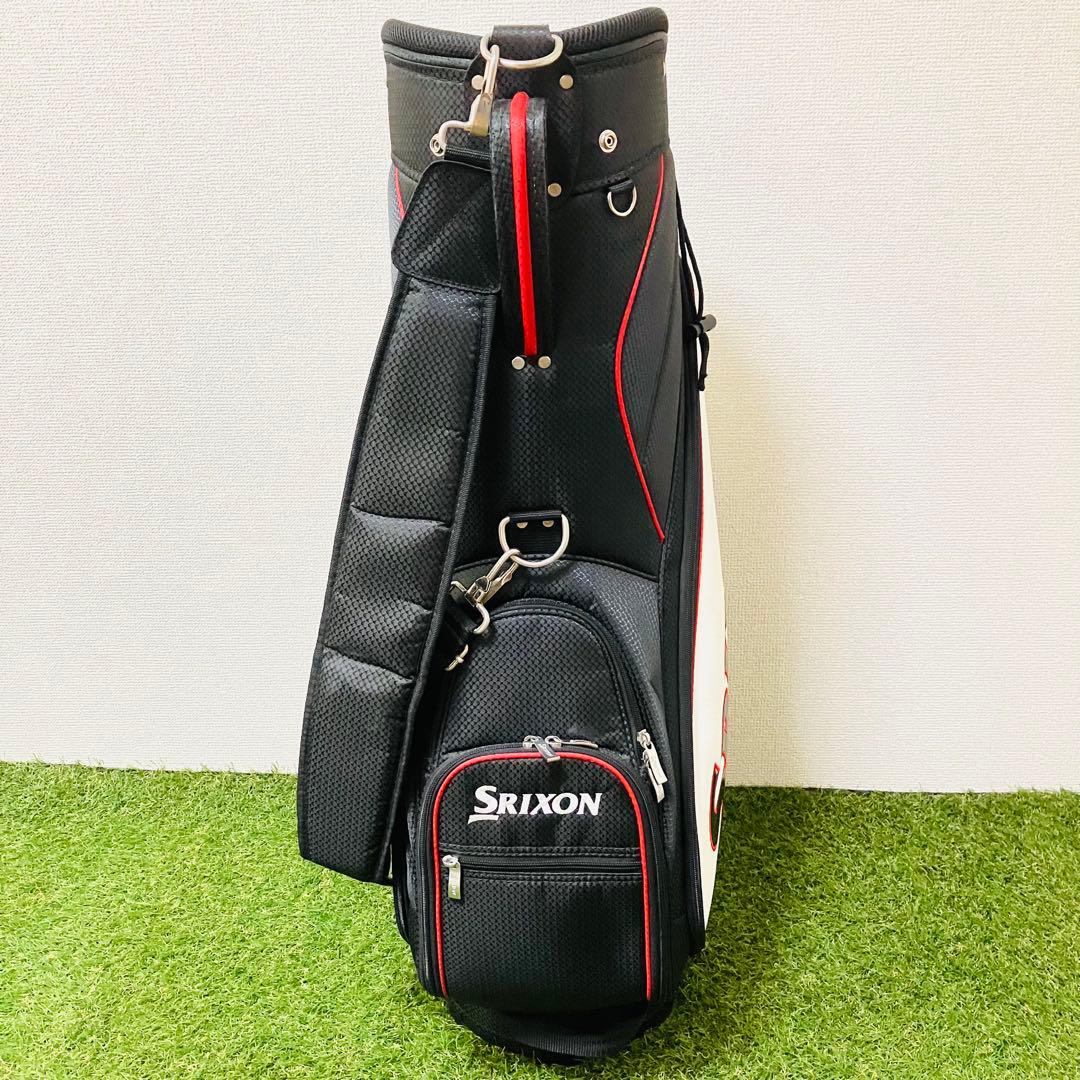 スリクソン キャディバッグ メンズ 男性用 美品 ビッグロゴ カッコいい