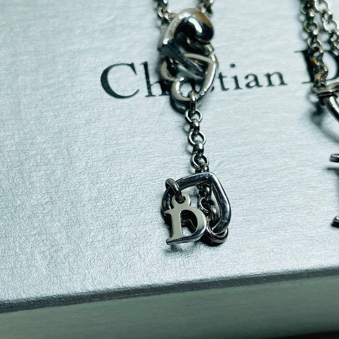未使用級　Christian Dior ネックレス Dチャーム　おしゃれ