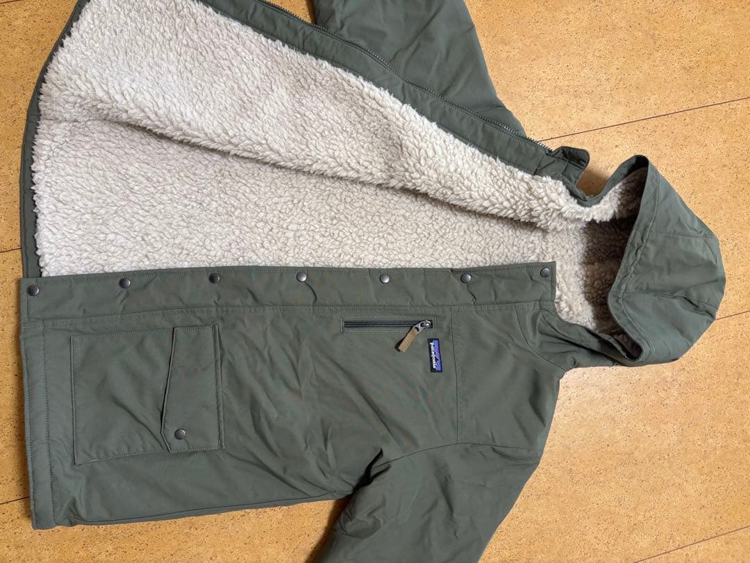 patagonia フリースライニングジャケット