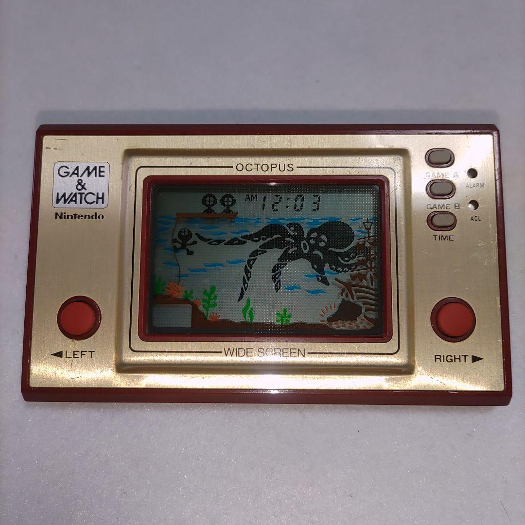 ゲーム＆ウォッチ ワイドスクリーン　オクトパス