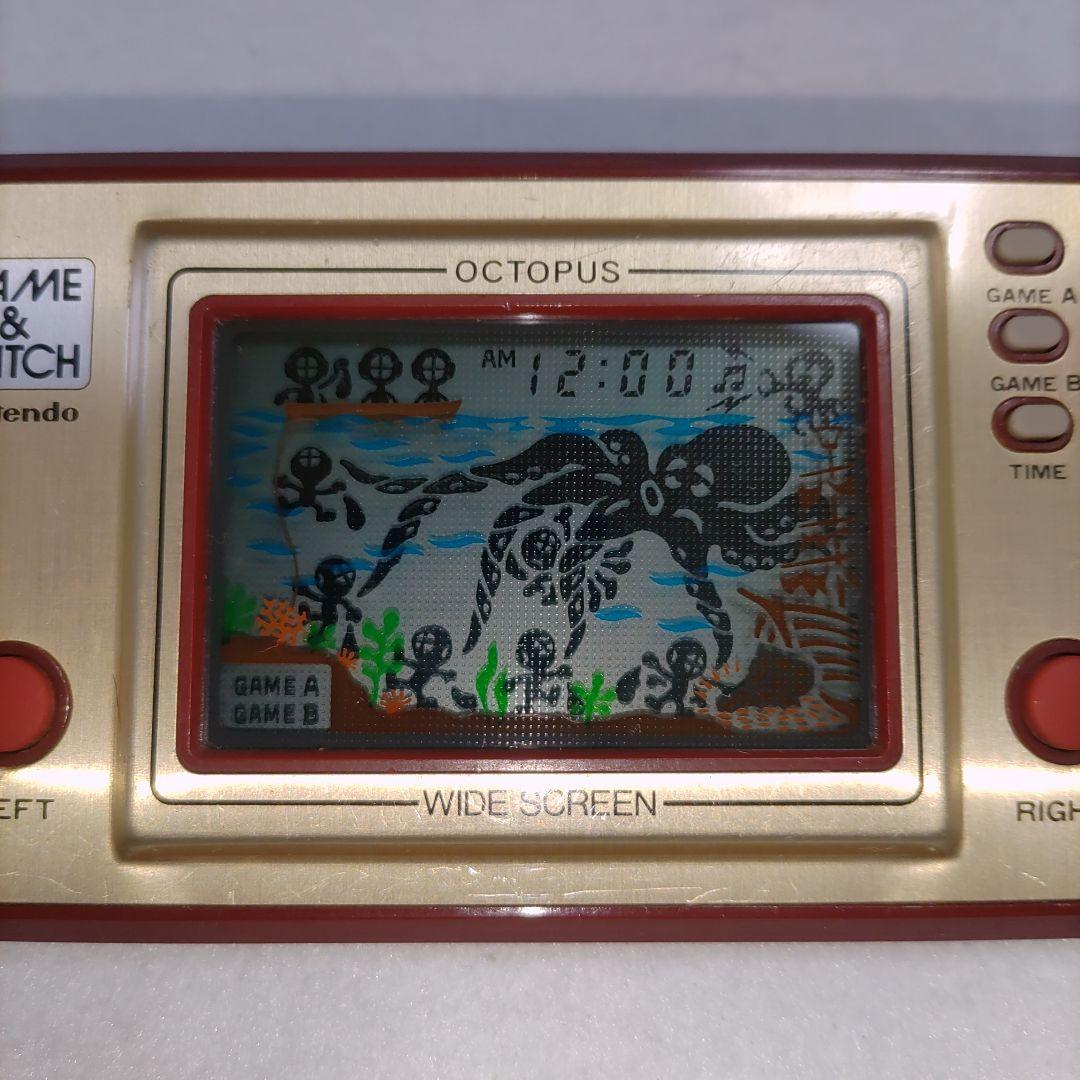 ゲーム＆ウォッチ ワイドスクリーン　オクトパス