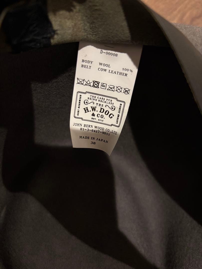 THE H.W.DOG&CO ハット