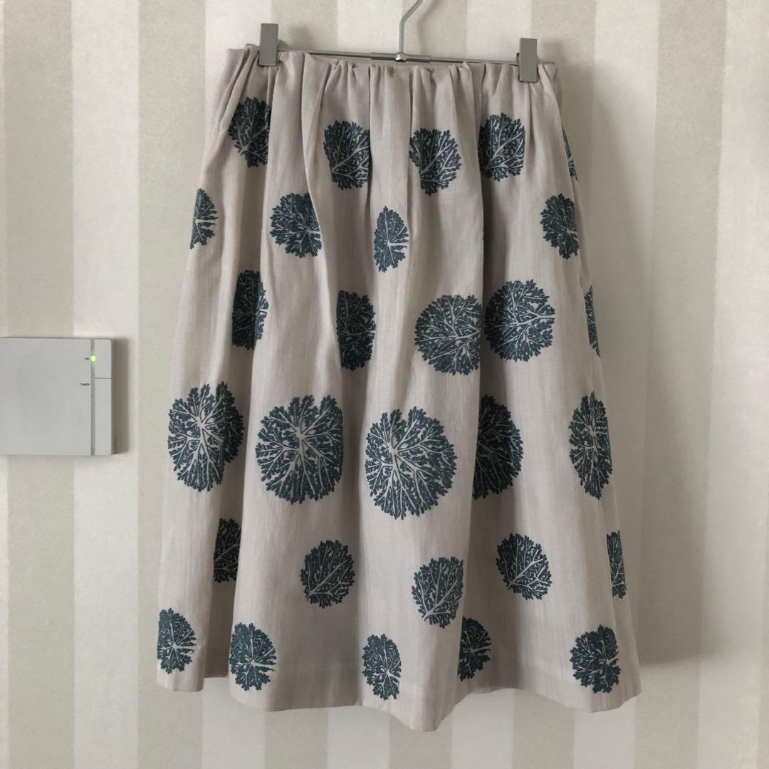 ミナペルホネン forest dot スカート 36サイズ