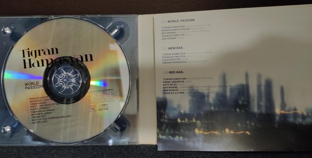 [レア盤] Tigran Hamasyan 初期アルバム3枚BOXセット