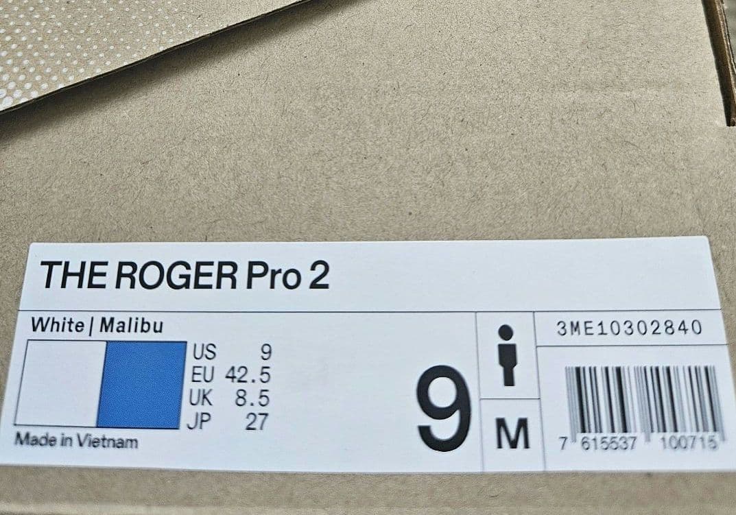 On テニスシューズ　THE ROGER Pro 2 27㎝