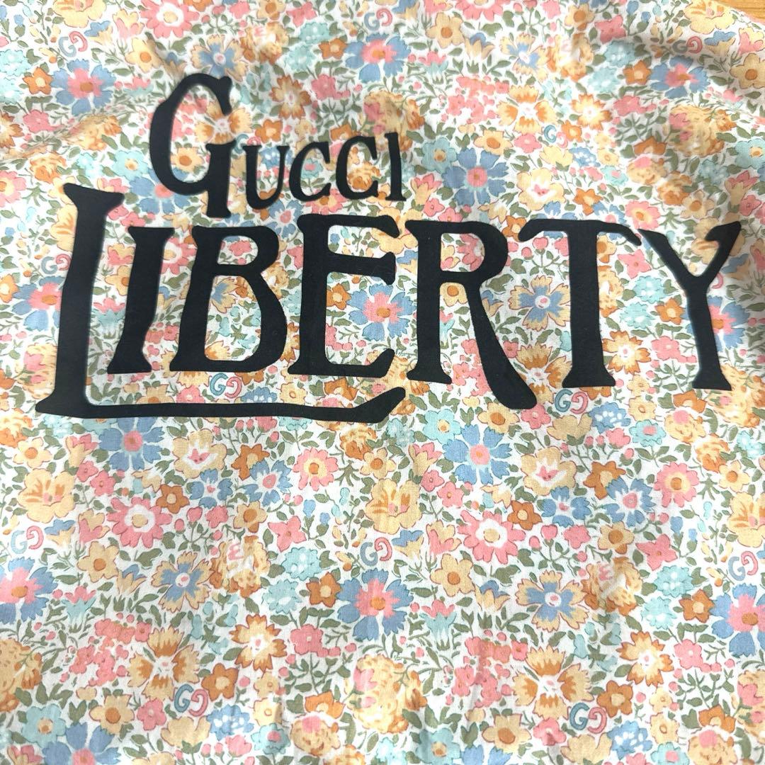 かなで☆ GUCCIグッチ　リバティ　キッズブラウス1110
