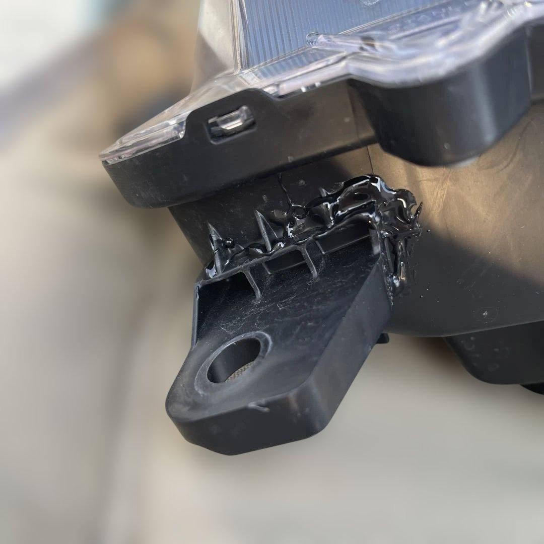 JF5 N-BOXカスタム左中古ヘッドライト　33150-32R-J03