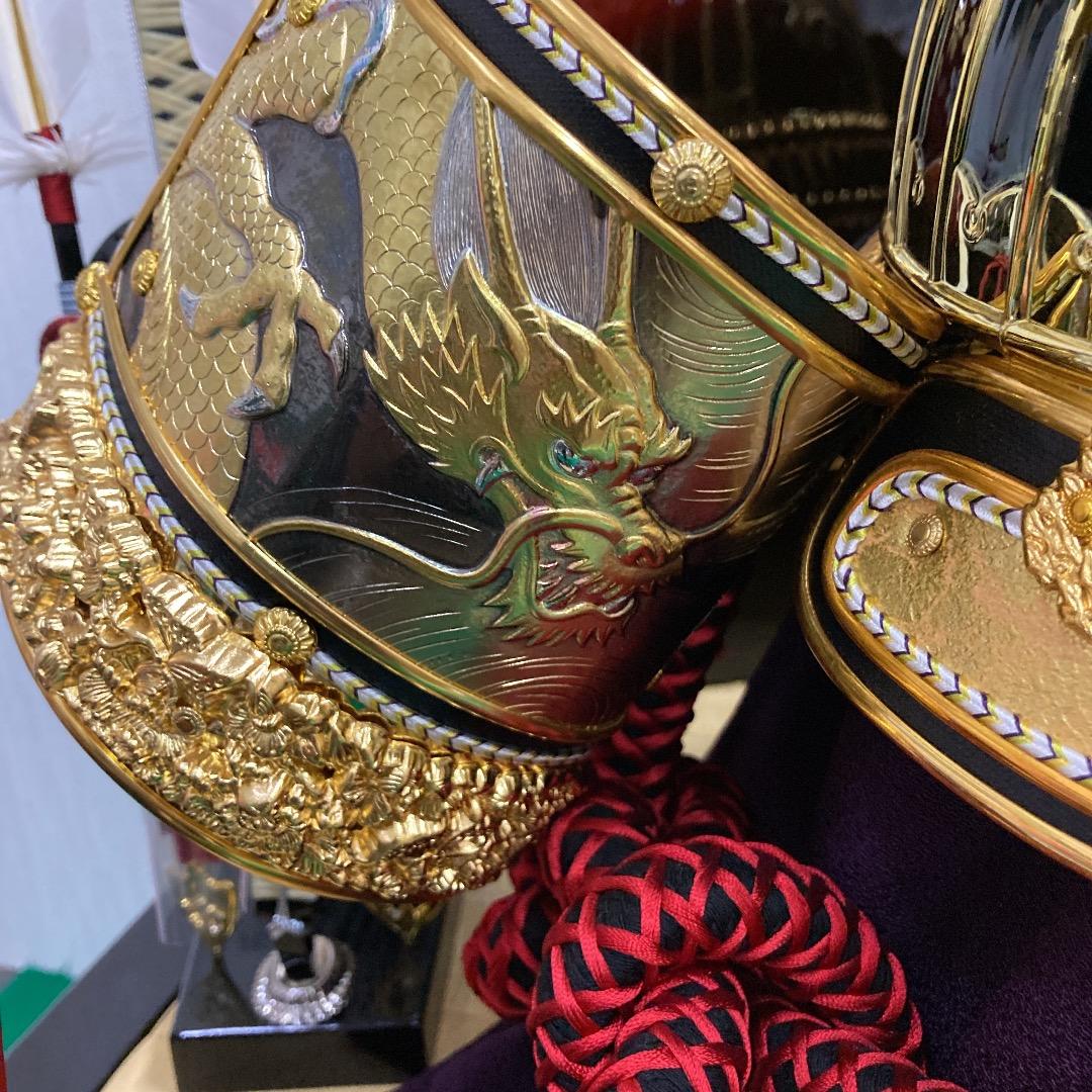 専用ページ　F6 特別価格！着用兜　徳川兜飾り　五月収納兜　かぶれる兜