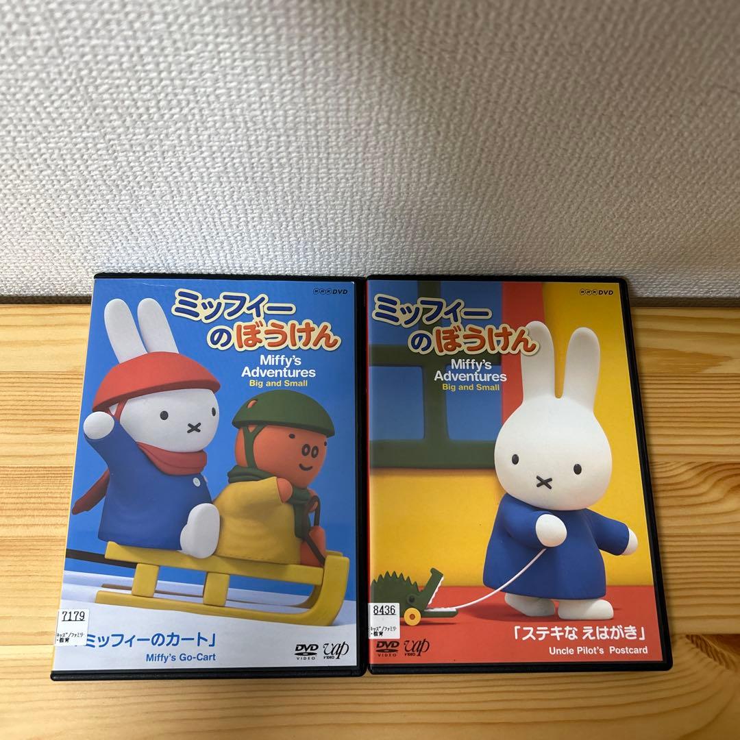 ミッフィーのぼうけん DVD 2枚セット