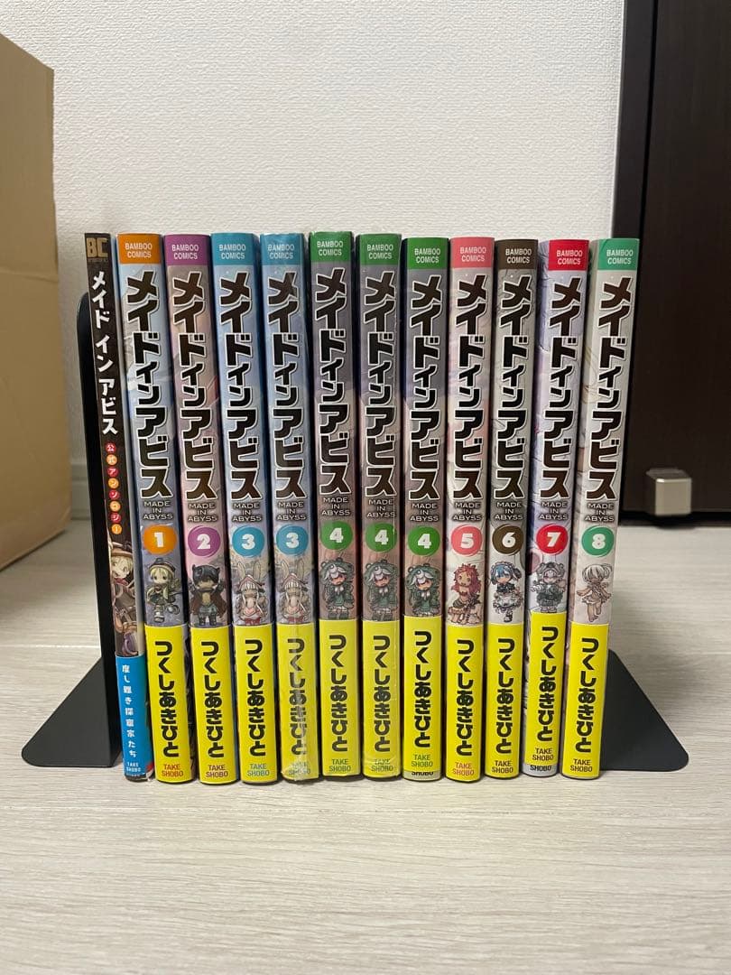 メイドインアビス 1~8巻，アンソロジー，特典等