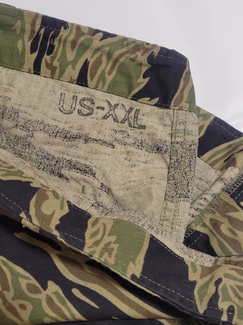 WAIPER.inc 米軍 タイガーストライプ カモ カーゴ トラウザー