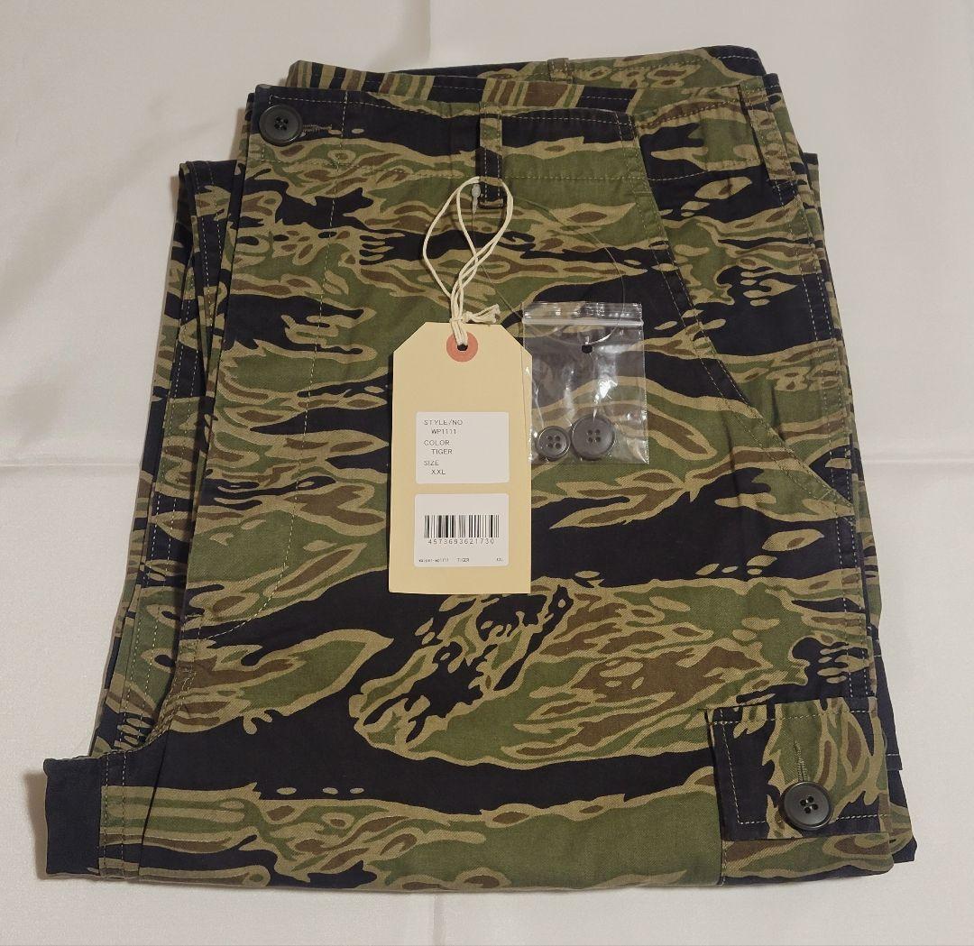 WAIPER.inc 米軍 タイガーストライプ カモ カーゴ トラウザー