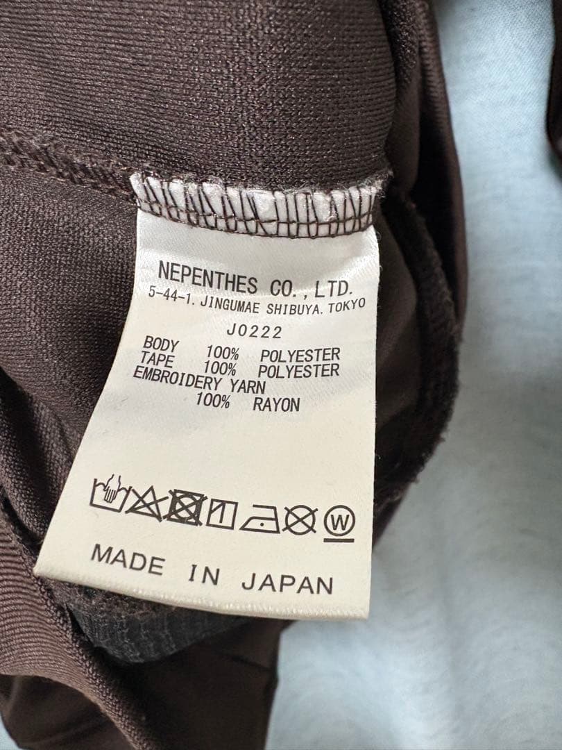 Needles トラックジャケット　ブラウン