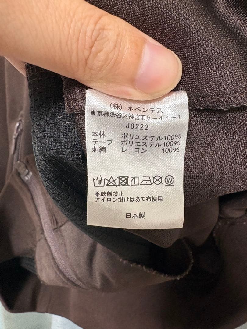 Needles トラックジャケット　ブラウン