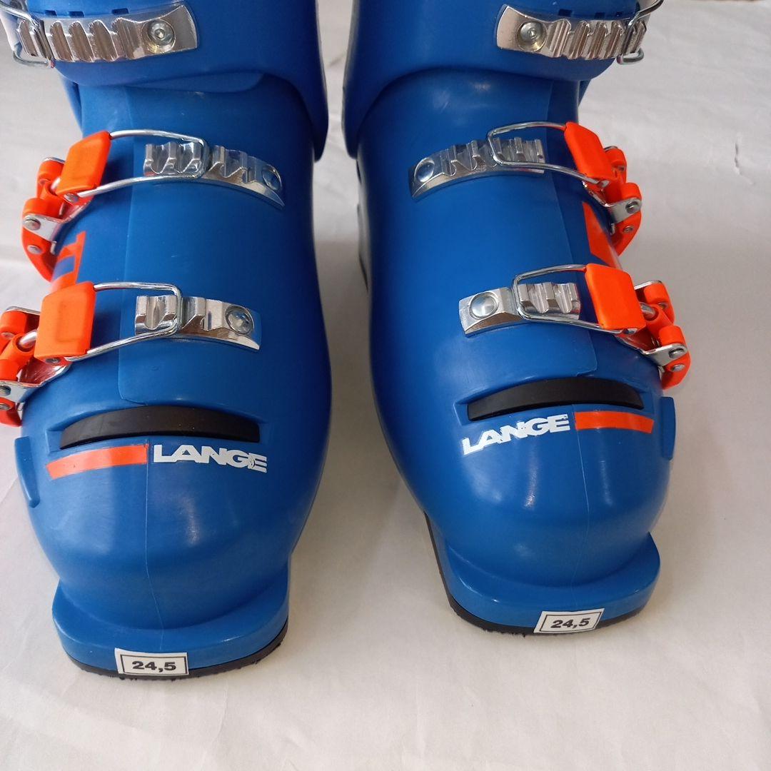 LANGE スキー ブーツ 24.0cm 青/オレンジ
