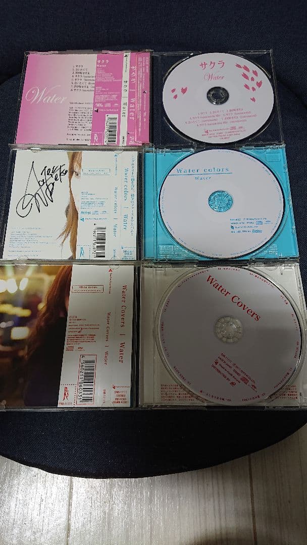 ※超激レア※【Water】CD3枚セット【1枚直筆サイン入り】
