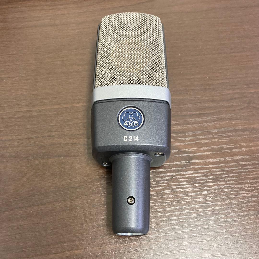 AKG C214 コンデンサーマイク ハードケース付き