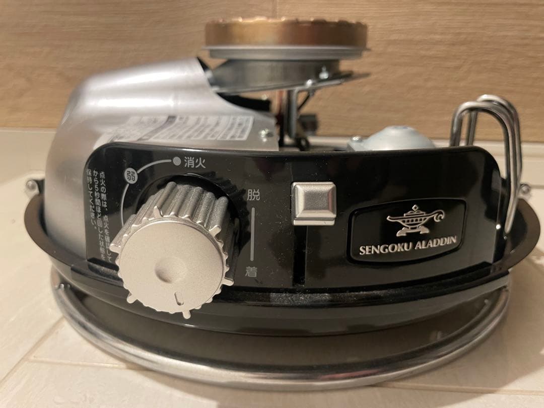 SENGOKU ALADDIN ポータブルガスストーブ ブラック