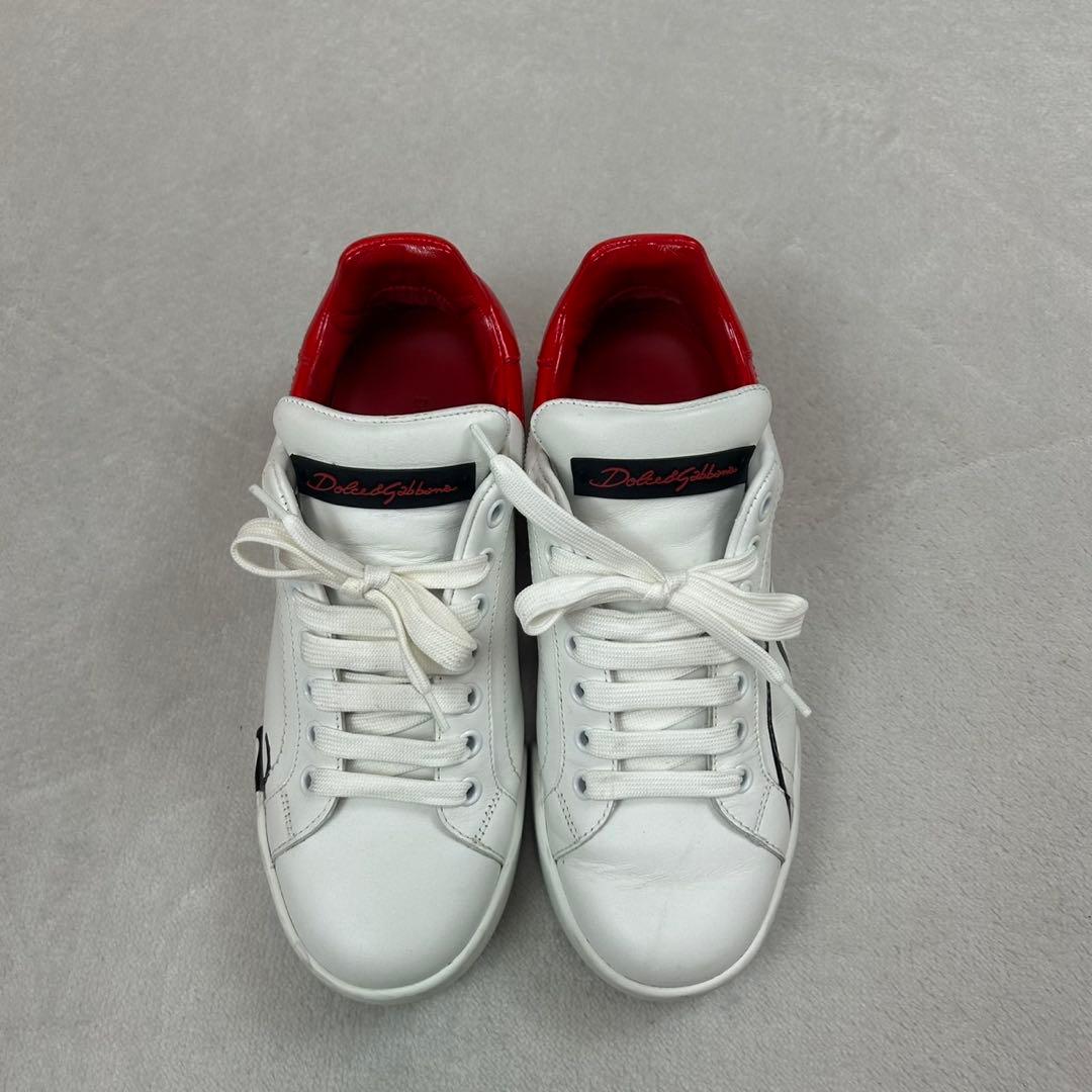K631 美品 23.0cm ドルチェアンドガッバーナ スニーカー レディース