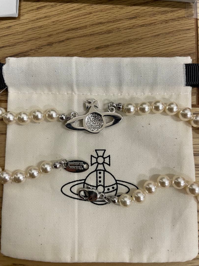 新品付属品付　Vivienne Westwood パールチョーカー ネックレス