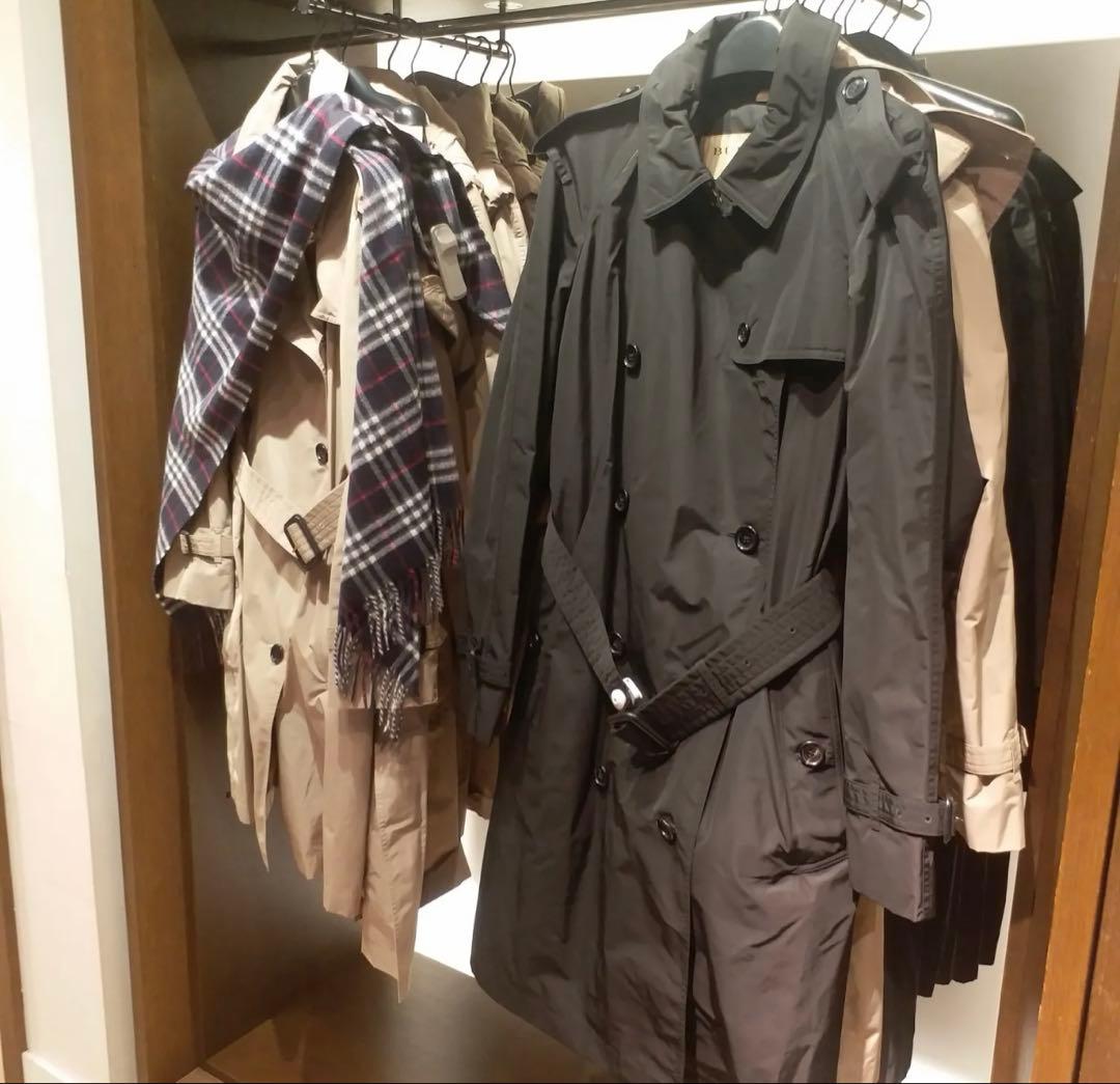 バーバリー　トレンチコート　ブラック