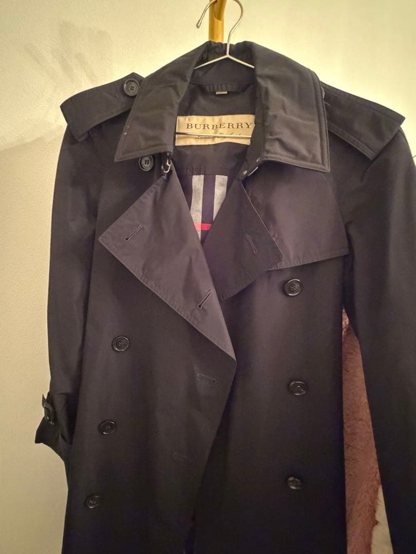 バーバリー　トレンチコート　ブラック