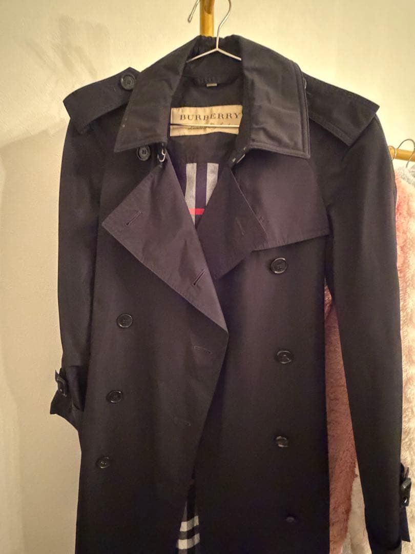 バーバリー　トレンチコート　ブラック