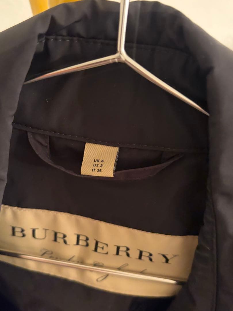 バーバリー　トレンチコート　ブラック